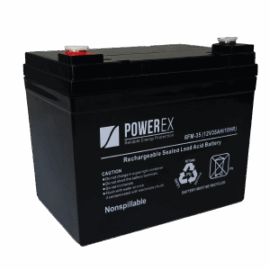 Batería seca, sellada PowerEx 12V 35Ah